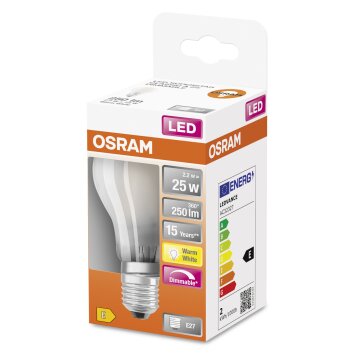 OSRAM LED Retrofit E27 2,2 W 2700 Kelvin 250 Lumen