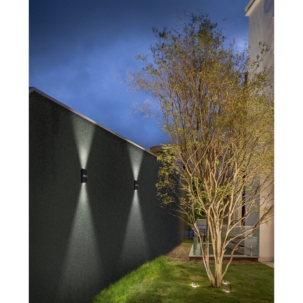 LEDVANCE ENDURA® Aplique para exterior Gris, 1 luz, Sensor de movimiento main product photo