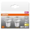 OSRAM LED STAR Juego de 2 GU10 2,6 W 2700 Kelvin 230 Lumen