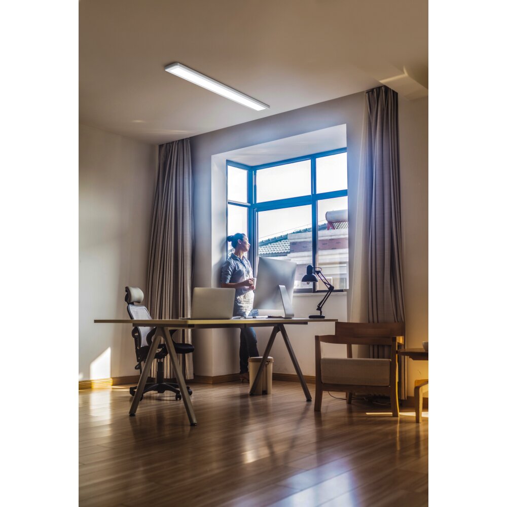LEDVANCE OFFICE LINE Lámpara de Techo Blanca, 1 luz main product photo