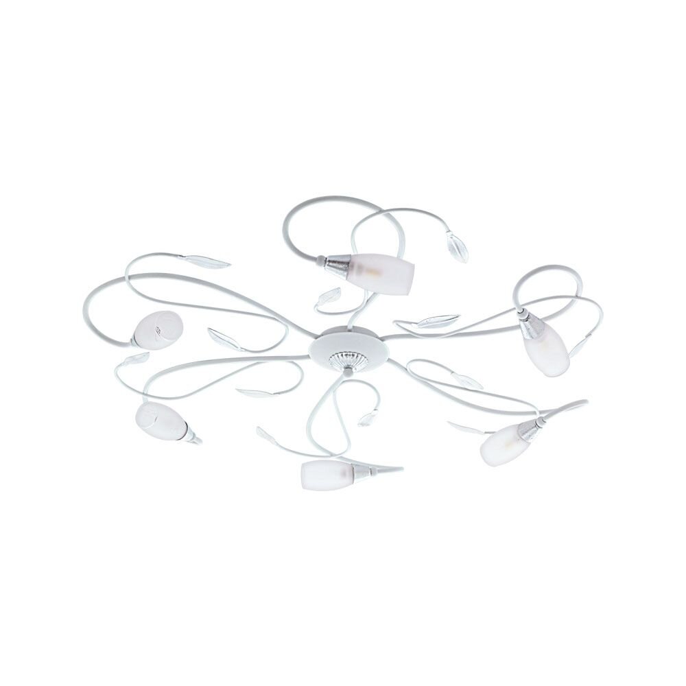 Eglo GERBERA Lámpara de Techo Plata, Blanca, 6 luces main product photo