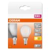 OSRAM LED Retrofit Juego de 2 E14 2,5 watt 2700 Kelvin 250 Lumen