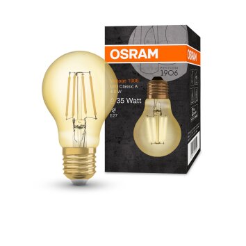 OSRAM Vintage 1906® LED E27 4 W 2400 Kelvin 410 Lumen