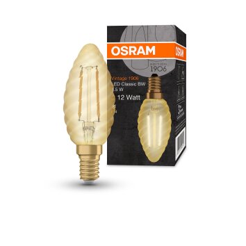 OSRAM Vintage 1906® LED E14 1,5 W 2400 Kelvin 120 Lumen
