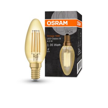 OSRAM Vintage 1906® LED E14 4 W 2400 Kelvin 410 Lumen