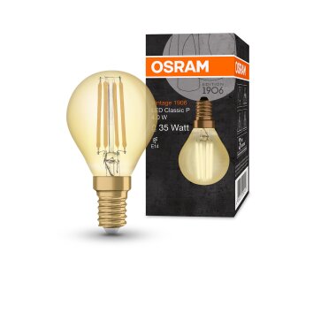 OSRAM Vintage 1906® LED E14 4 W 2400 Kelvin 410 Lumen