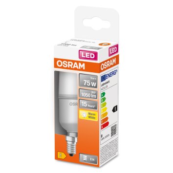 OSRAM LED STAR E14 9 W 2700 Kelvin 1050 Lumen