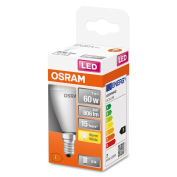 OSRAM LED STAR E14 7 W 2700 Kelvin 806 Lumen