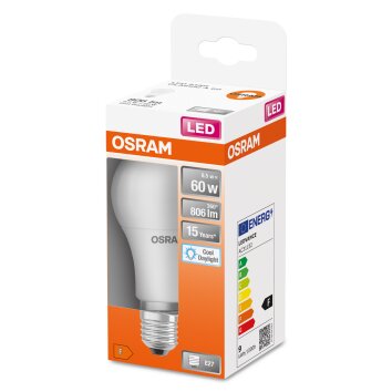 OSRAM LED Retrofit E27 8,5 W 6500 Kelvin 806 Lumen