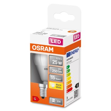 OSRAM LED STAR E14 3,3 W 2700 Kelvin 250 Lumen