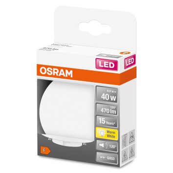 OSRAM LED STAR GX53 4,9 W 2700 Kelvin 470 Lumen