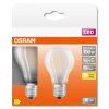 OSRAM LED Retrofit Juego de 2 E27 11 watt 2700 Kelvin 1521 Lumen