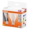 OSRAM LED Retrofit Set de 2 E27 7.5 W 4000 Kelvin 1055 Lumen