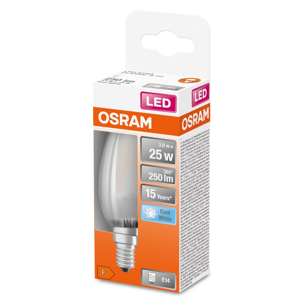 OSRAM LED Retrofit E14 2,5 W 4000 Kelvin 250 Lumen main product photo