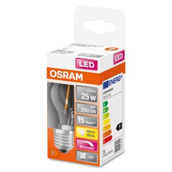 OSRAM LED Retrofit E27 2,8 W 2700 Kelvin 250 Lumen