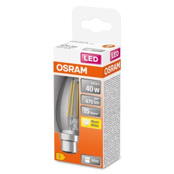 OSRAM LED Retrofit B22d 4 W 2700 Kelvin 470 Lumen