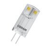 OSRAM LED PIN Juego de 2 G4 0,9 watt 2700 Kelvin 100 Lumen