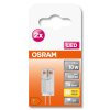 OSRAM LED PIN Juego de 2 G4 0,9 watt 2700 Kelvin 100 Lumen