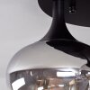 Azurara Lámpara de Techo Negro, 3 luces
