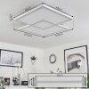 Salamo Lámpara de Techo LED Blanca, 1 luz, Mando a distancia
