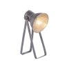 Leuchten-Direkt SAMIA Lámpara de Mesa Gris, 1 luz