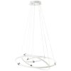 Brilliant Poolen Lámpara Colgante LED Plata, 1 luz, Mando a distancia