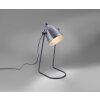 Leuchten-Direkt SAMIA Lámpara de Mesa Gris, 1 luz