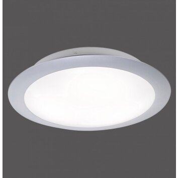 Leuchten-Direkt SATOB Lámpara de techo LED Plata, 1 luz