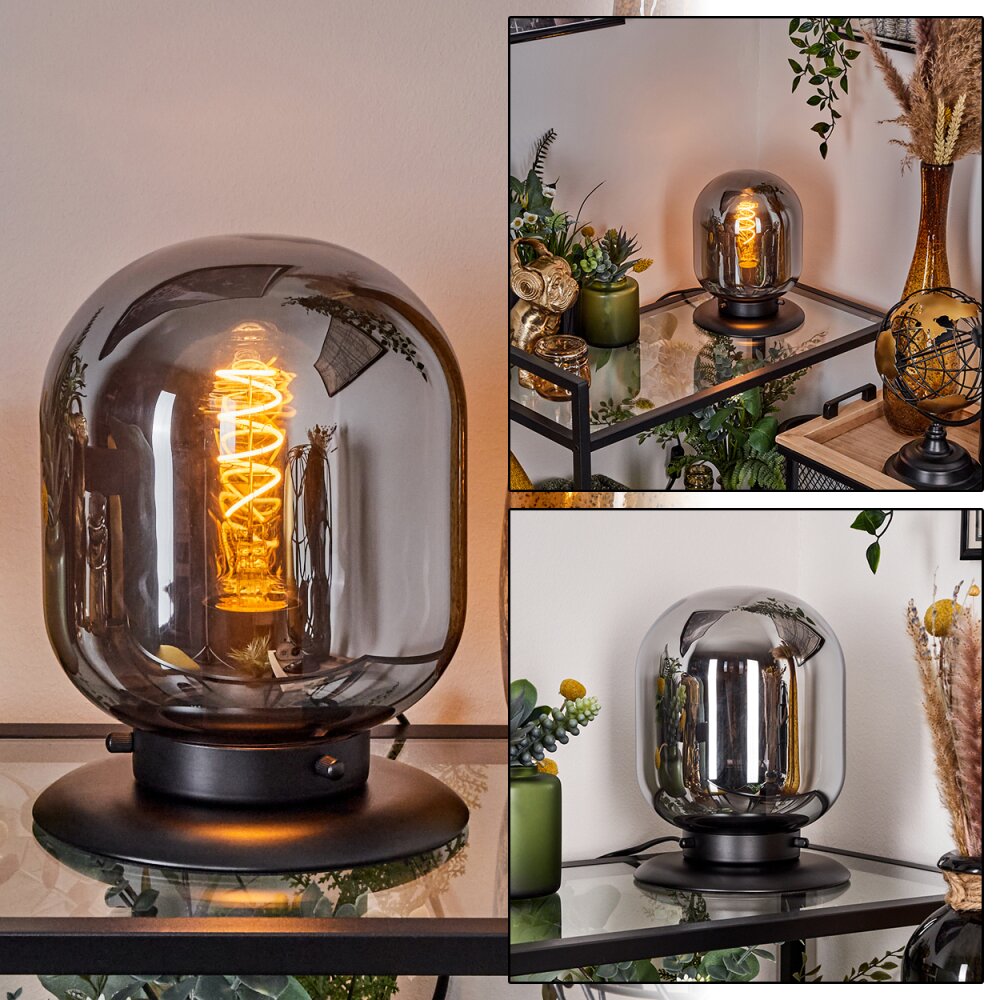 Arieux Lámpara de mesa Negro, 1 luz main product photo
