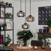 Gondim Lámpara Colgante Negro, 3 luces