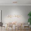 Leuchten Direkt CURLS Lámpara Colgante LED Latón, 4 luces