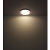 Globo FOPPA Lámpara de Techo LED Blanca, 2 luces, Mando a distancia, Cambia de color
