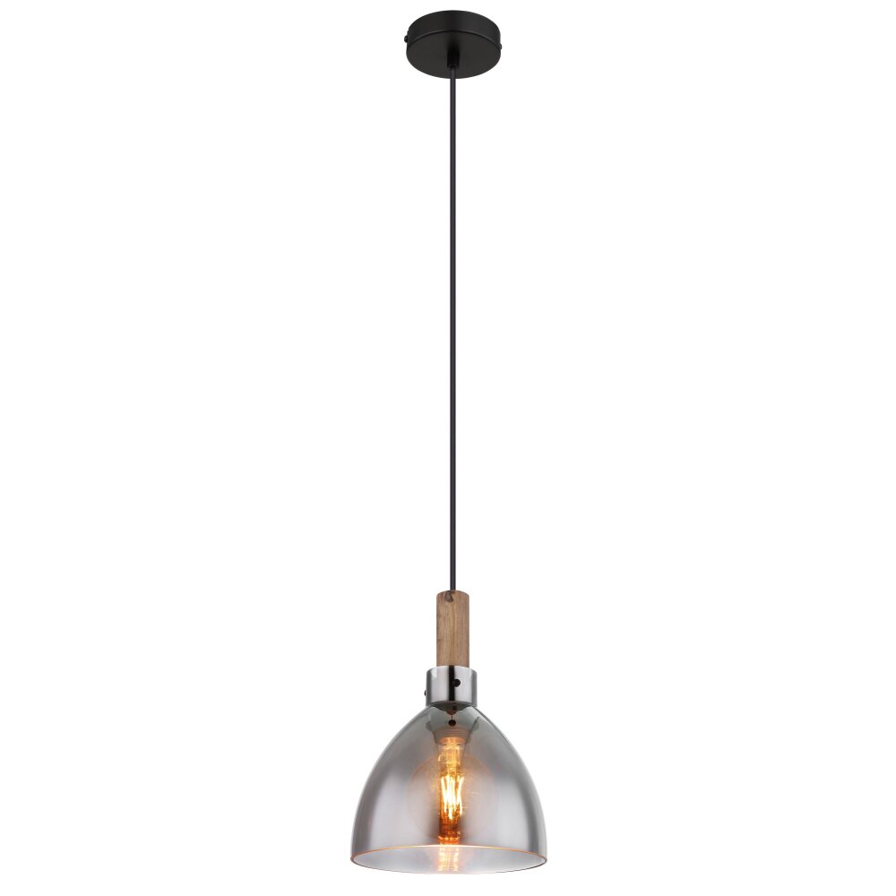 Globo MATTEA Lámpara Colgante Negro, 1 luz main product photo
