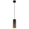 Globo CROCKY Lámpara Colgante Negro, 1 luz