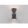 Trio Ardas Aplique para exterior Negro, 2 luces