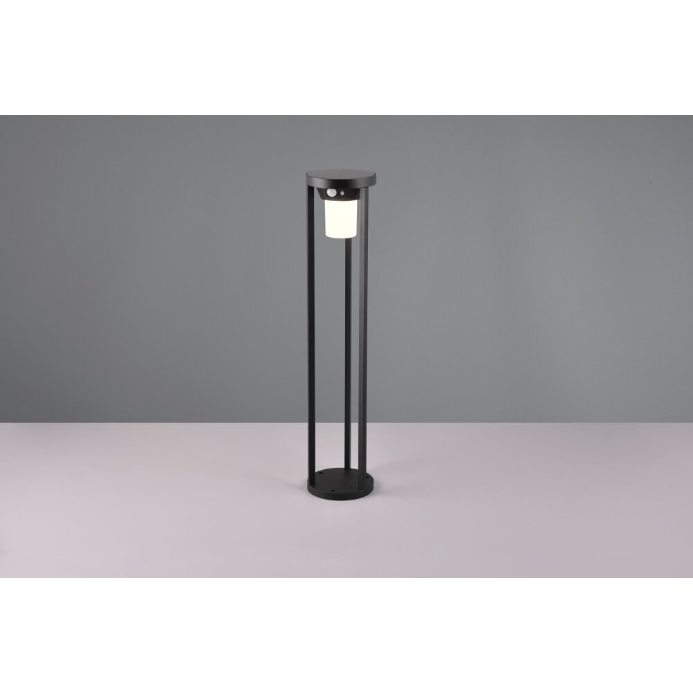 Trio Carmo Lámpara solare LED Negro, 1 luz, Sensor de movimiento main product photo