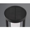 Trio Carmo Lámpara solare LED Negro, 1 luz, Sensor de movimiento Trio Carmo Lámpara solare LED Negro, 1 luz, Sensor de movimiento