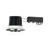 Nordlux UMBERTO Lámpara empotrable LED Níquel-mate, Negro, 1 luz