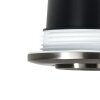 Nordlux UMBERTO Lámpara empotrable LED Níquel-mate, Negro, 1 luz