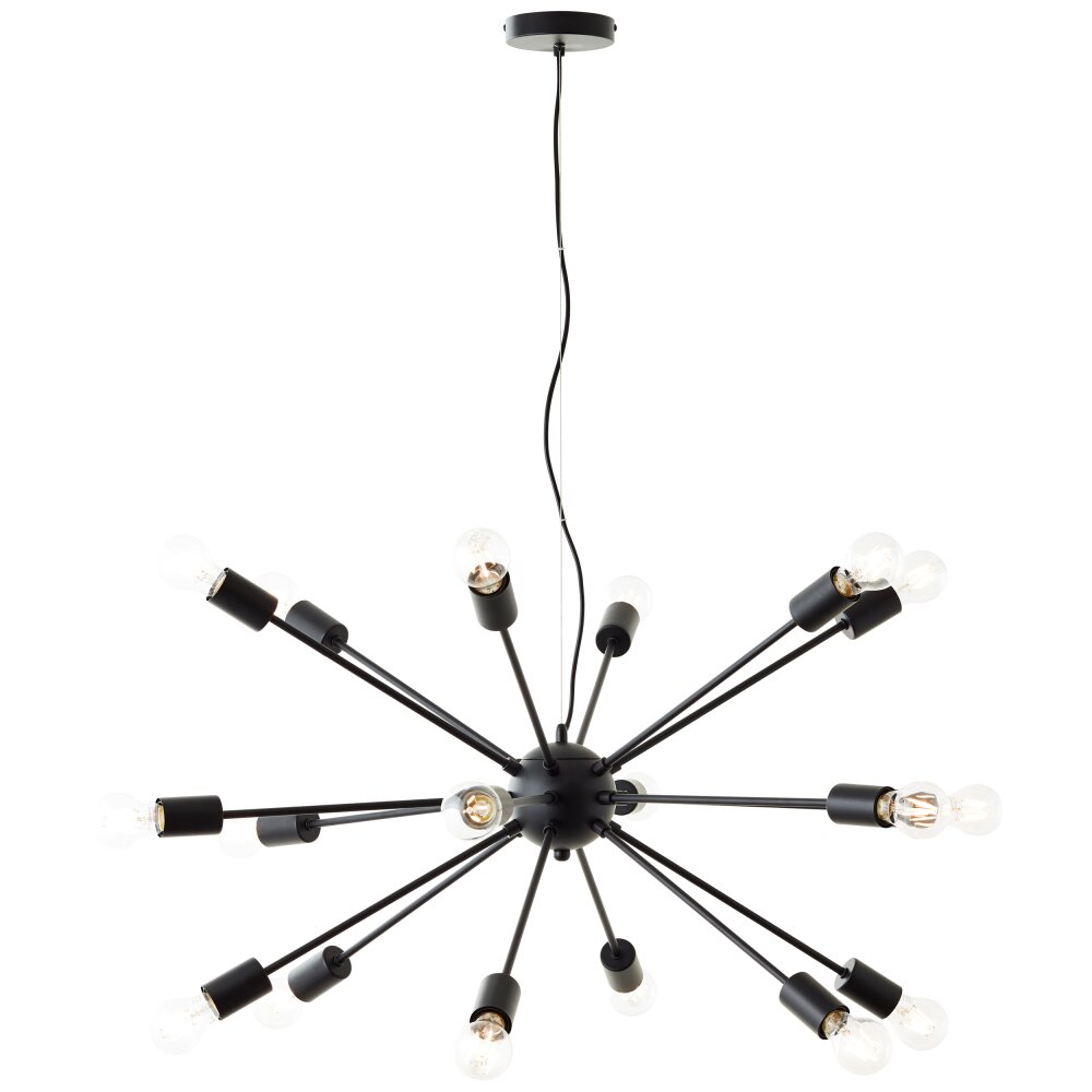 Brilliant Dree Lámpara Colgante Negro, 18 luces main product photo