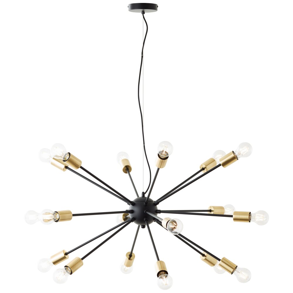 Brilliant Dree Lámpara Colgante Negro, 18 luces main product photo