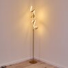 Lavaca Lámpara de Pie LED dorado, 2 luces