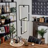 Chlak Lámpara Colgante LED Negro, 2 luces, Mando a distancia