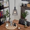 Kenong Lámpara Colgante Negro, 1 luz