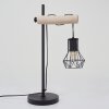 Bardhaman Lámpara de mesa Negro, 1 luz