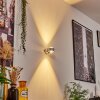 Indore Aplique LED Aluminio, 2 luces