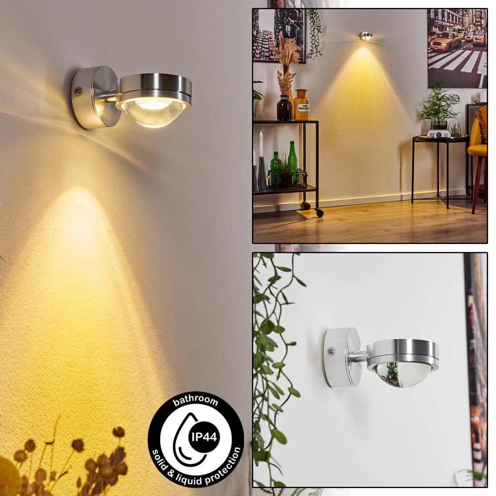 Harare Aplique LED Cromo, 1 luz main product photo