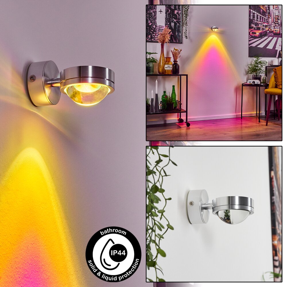 Harare Aplique LED Cromo, 1 luz main product photo