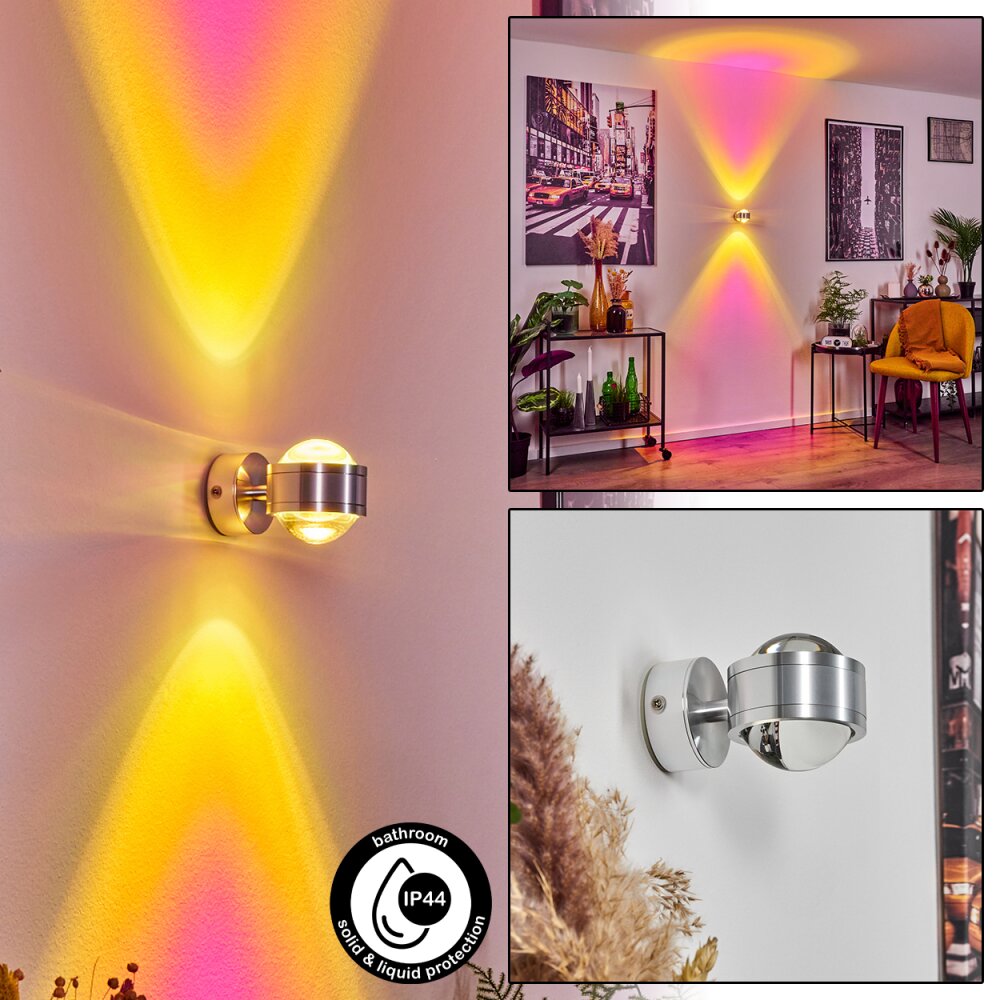 Indore Aplique LED Aluminio, 2 luces main product photo