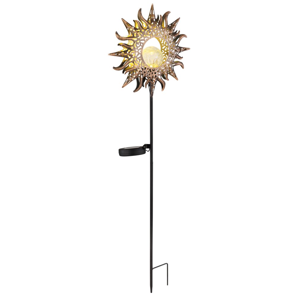 Globo SOLAR Lámpara de decoración LED Negro, 1 luz main product photo